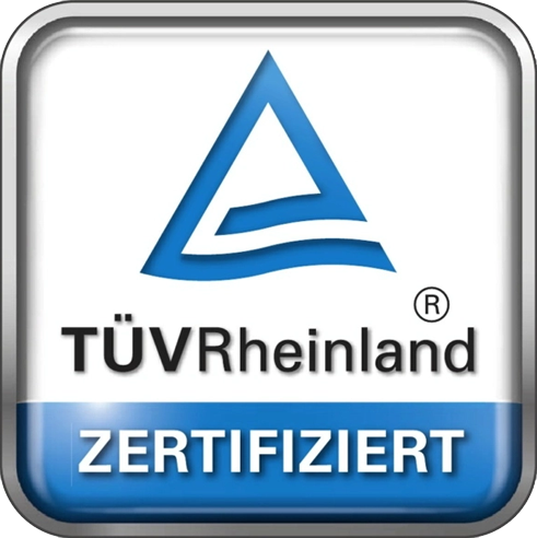 Zertifikat TÜV Rheinland